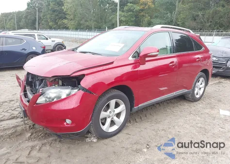 2011 Lexus Rx 350 z USA, uszkodzony, nr VIN 2T2BK1BA8BC116047